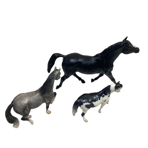 Vintage Breyer Horse Figurine Set Of 3 Collectible Models Children's Toys - Picture 2 of 16
